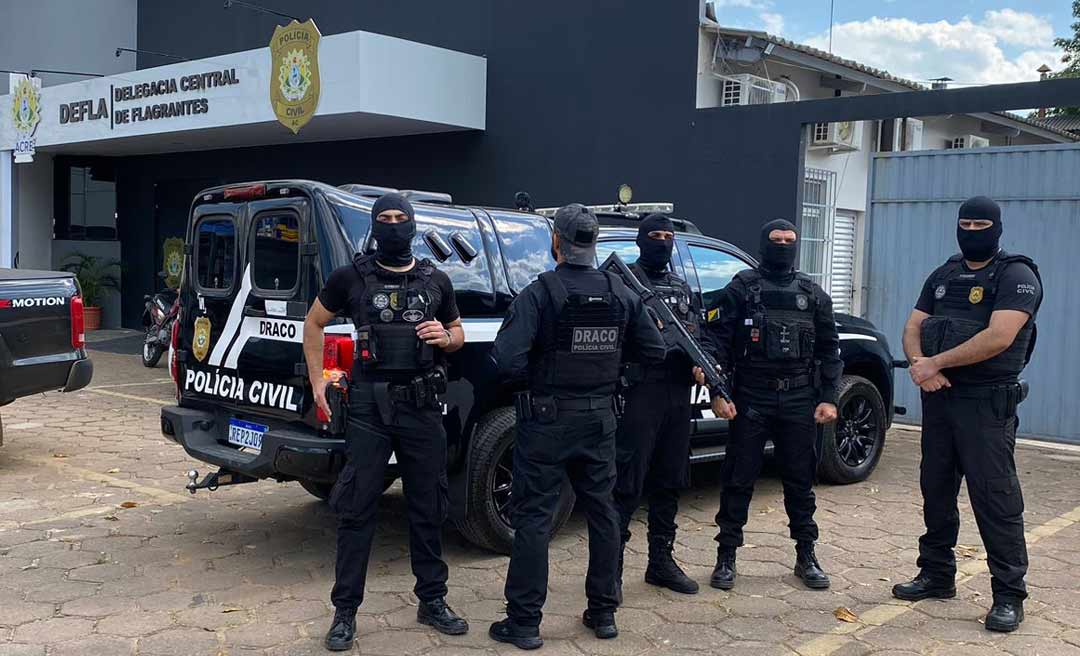 Polícia Civil cumpre 15 ordens judiciais em pleno domingo e prende integrantes de organização criminosa