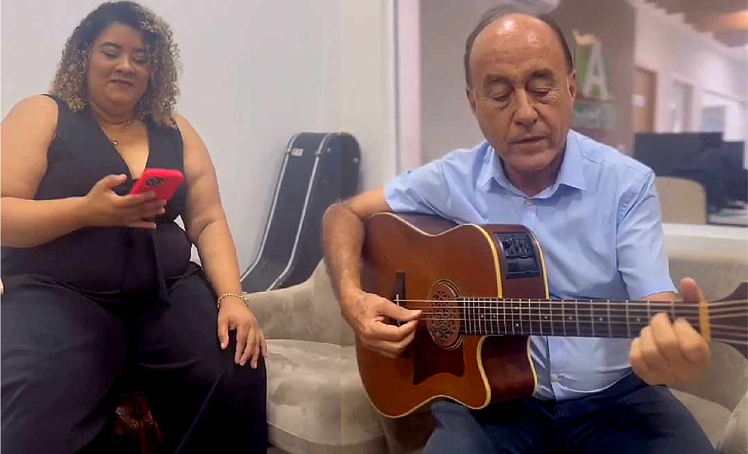 Depois de aparecer como “costureiro”, Bocalom toca e canta “Detalhes”, de Roberto Carlos; veja vídeo