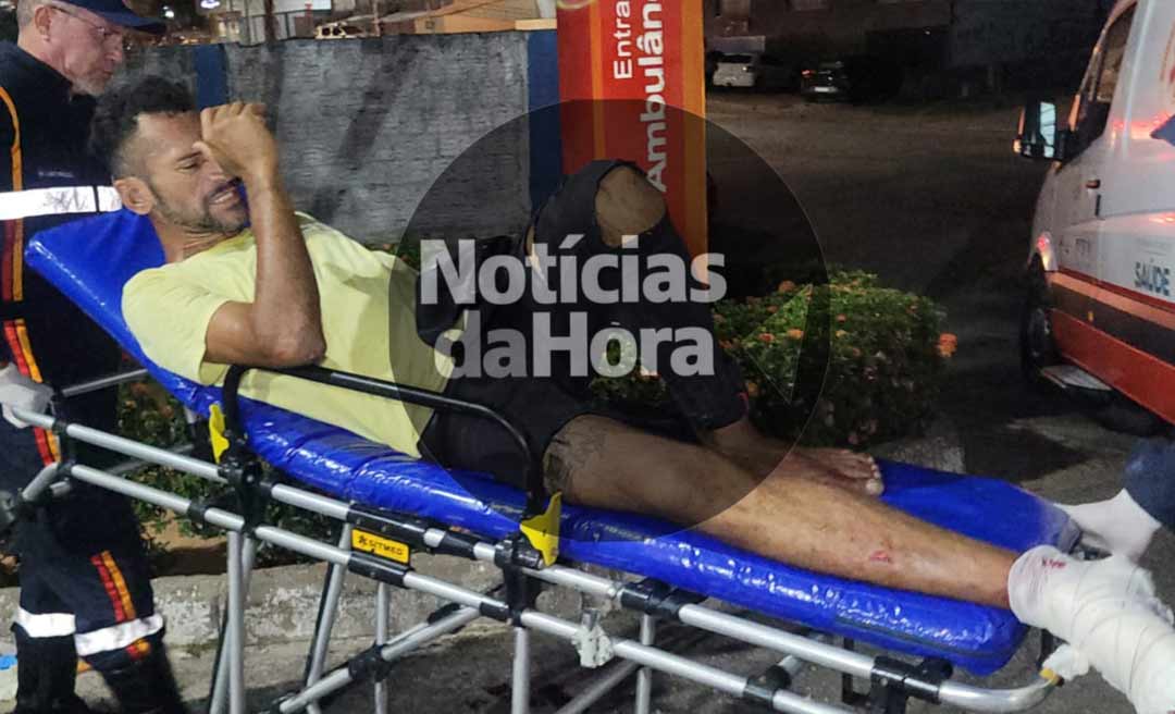 Reeducando é ferido com dois tiros ao tentar reagir a assalto no Papoco