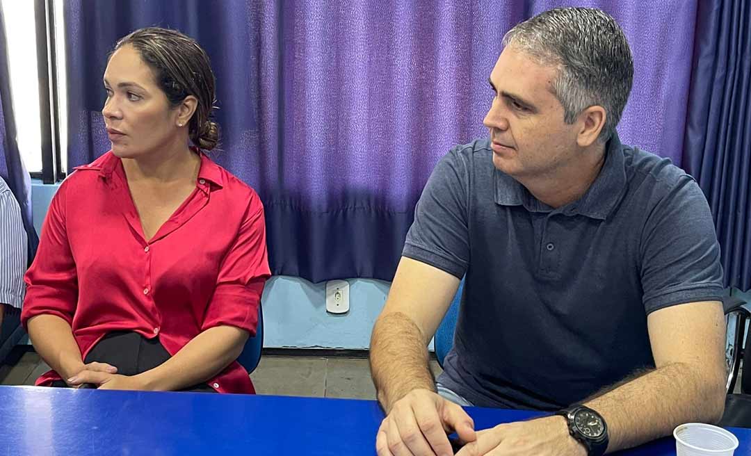 Petecão é recebido por Marcus e cabeças brancas do MDB; Marfisa senta ao lado do ex-petista