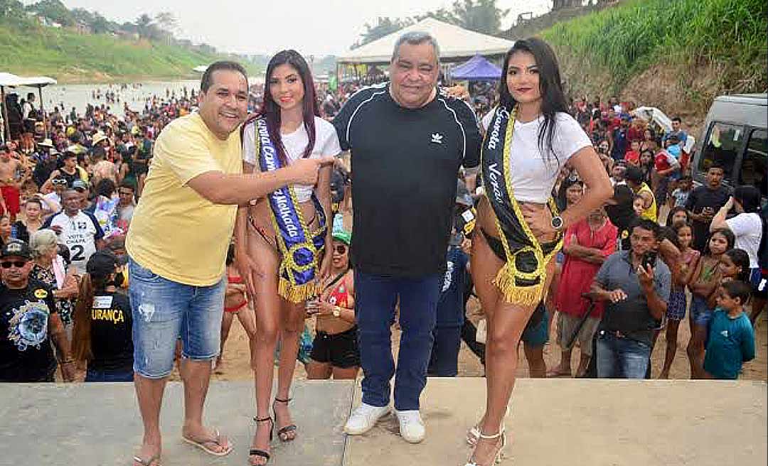 Festival de Praia da Carnaubeira em Sena Madureira com escolha da Garota Verão começa nesta sexta-feira