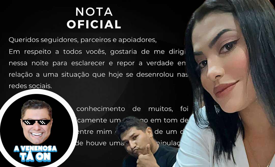 Em nota, Pamela Kelky afirma que as conversas foram forjadas e manipuladas