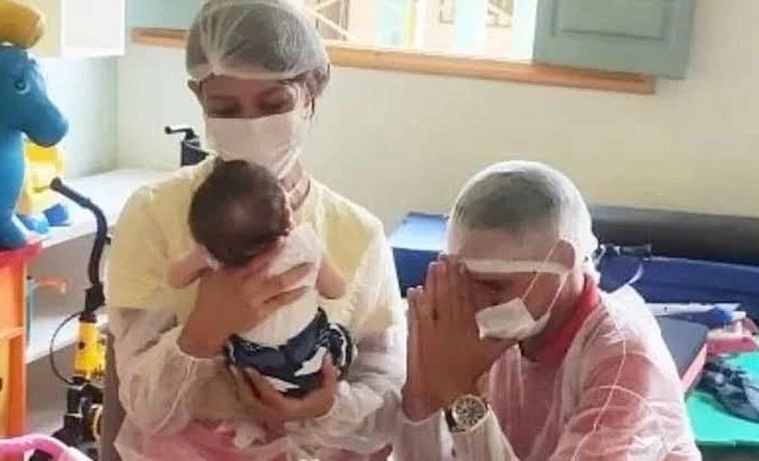 Pais de Arthur Gael mantêm vínculo com filho em abrigo da Capital