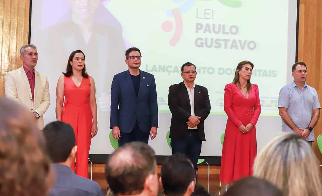 Gonzaga comemora investimentos na cultura e parabeniza Gladson e Minoru: "Quem ganha é o povo"