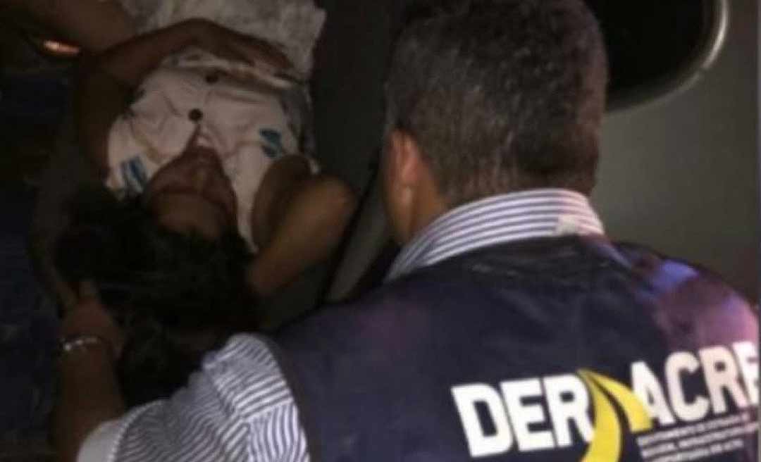 Diretor do Deracre ajuda mulher a dar à luz em ramal na Transacreana