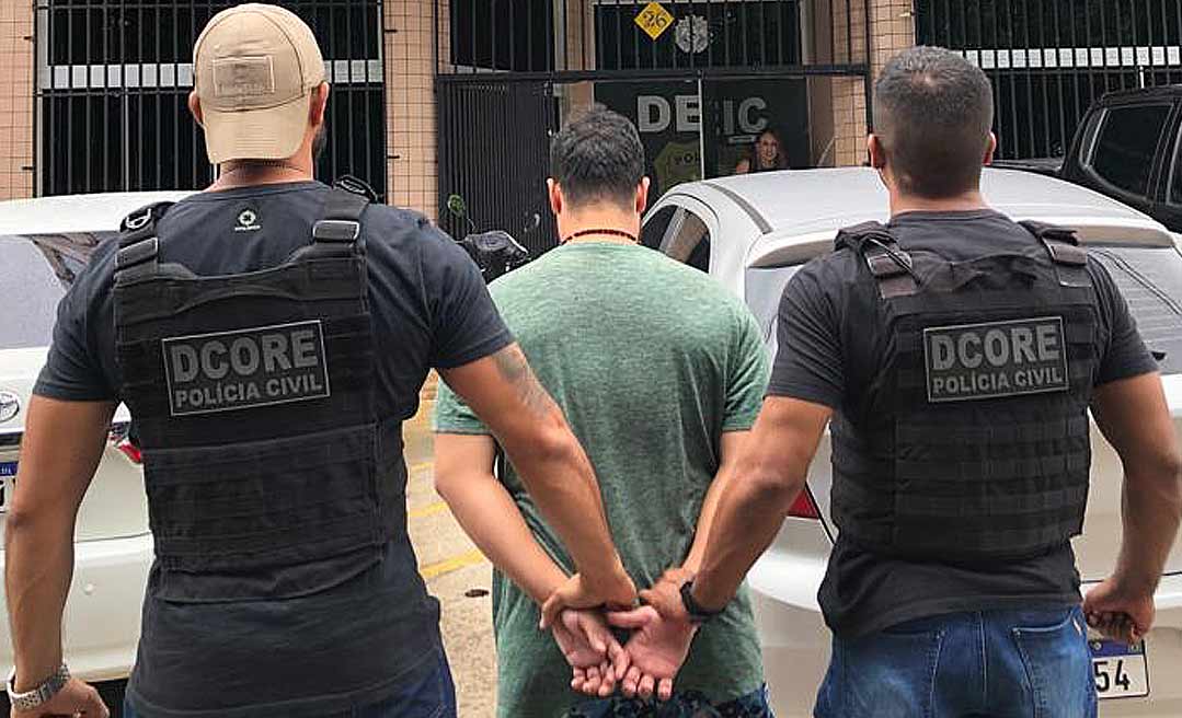 Condenado por roubo e sequestro é preso pela Polícia Civil do Acre em bairro nobre da Capital