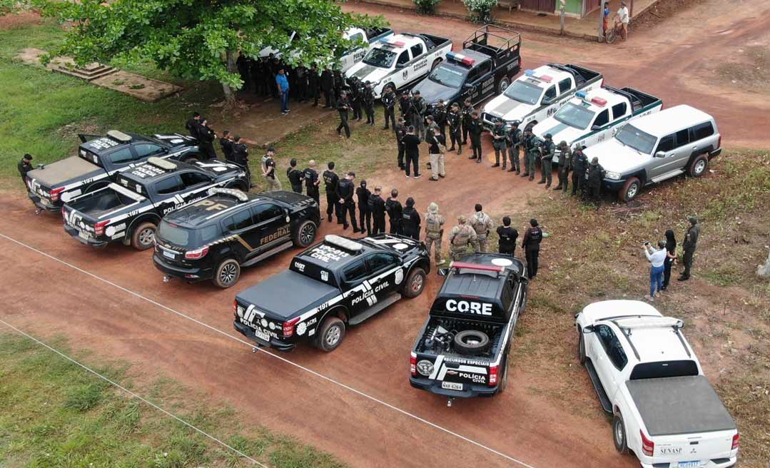 Forças de segurança do Brasil e da Bolívia realizam operação conjunta na fronteira