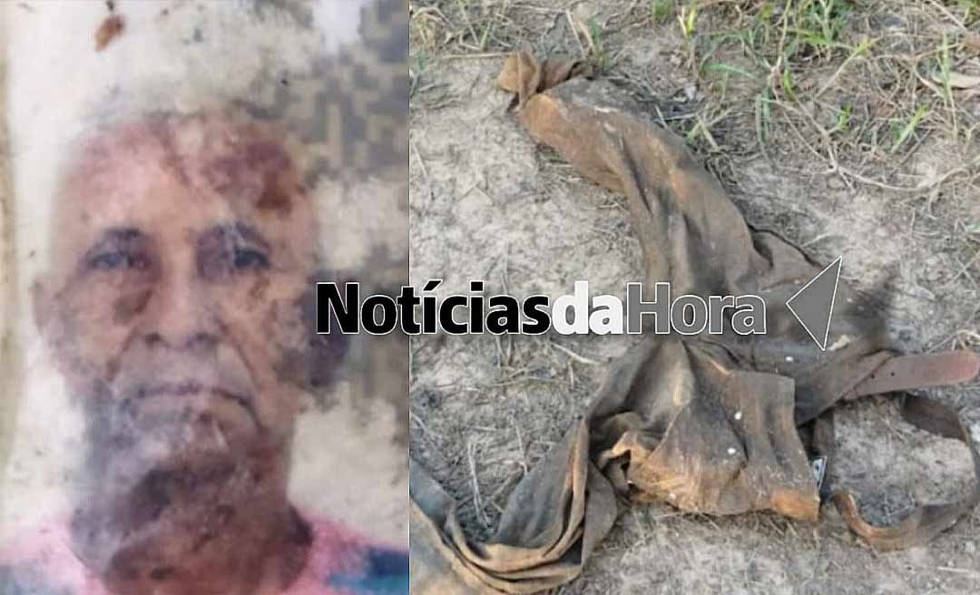 Ossada humana é encontrada em Ramal da Alcoobrás e tudo indica ser de idoso que estava desaparecido