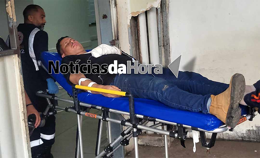 Trabalhador tem dedos cortados ao manusear lixadeira em serralheria no Bairro das Placas