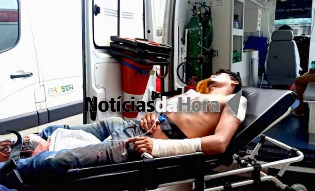 Filho tenta contra a vida da própria mãe e neta sai em defesa da avó e ataca tio a terçadadas