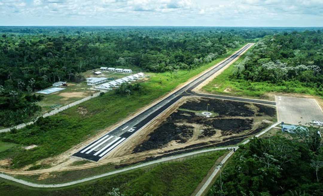 Deracre diz que incidente com avião em Marechal Thaumaturgo “não tem relação com pavimento asfáltico da pista de pouso”