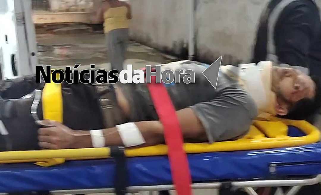 Cão solto no Ramal da Garapeira cruza pista e manda motociclista para o chão