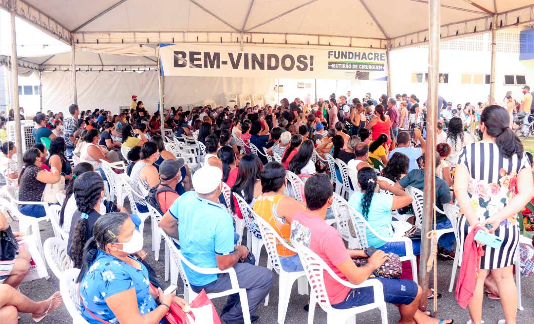 Mutirão de cirurgias da Fundhacre transforma histórias e promove qualidade de vida à população