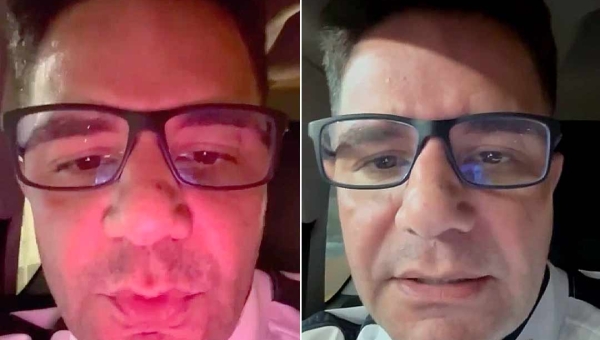 De Dubai, Gladson comenta sobre pedido de afastamento: “o amanhã será a resposta”