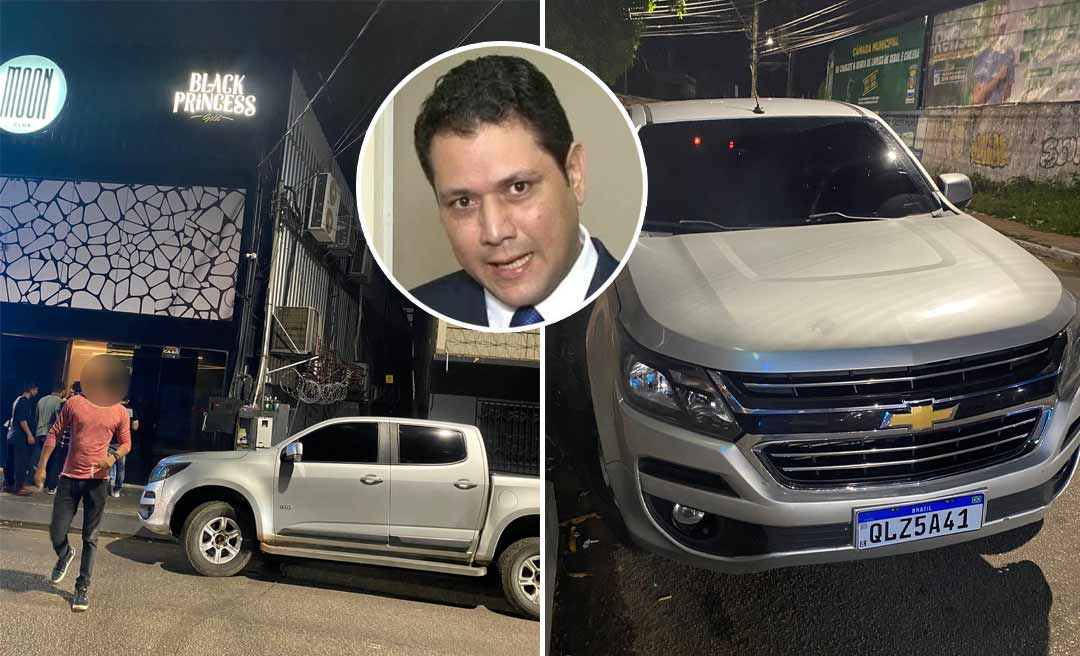 Vereador João Marcos é flagrado com caminhonete da Câmara em boate e diz que estava “trabalhando”