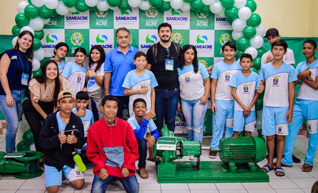 Sistema do Saneacre vira atração da 9ª Mostra de Ciência do Governo do Estado