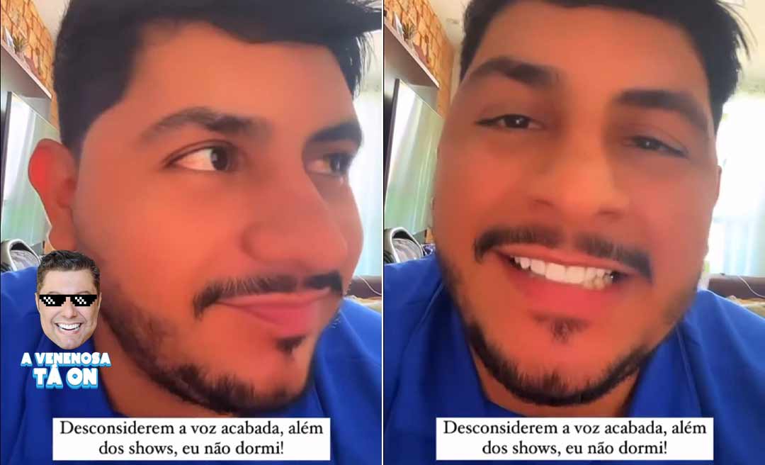 Fala do cantor Matheus Lira nas redes sociais é criticada por acreanos em grupos de WhatsApp