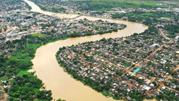 Rio Acre se aproxima da cota de alerta na Capital nesta segunda-feira