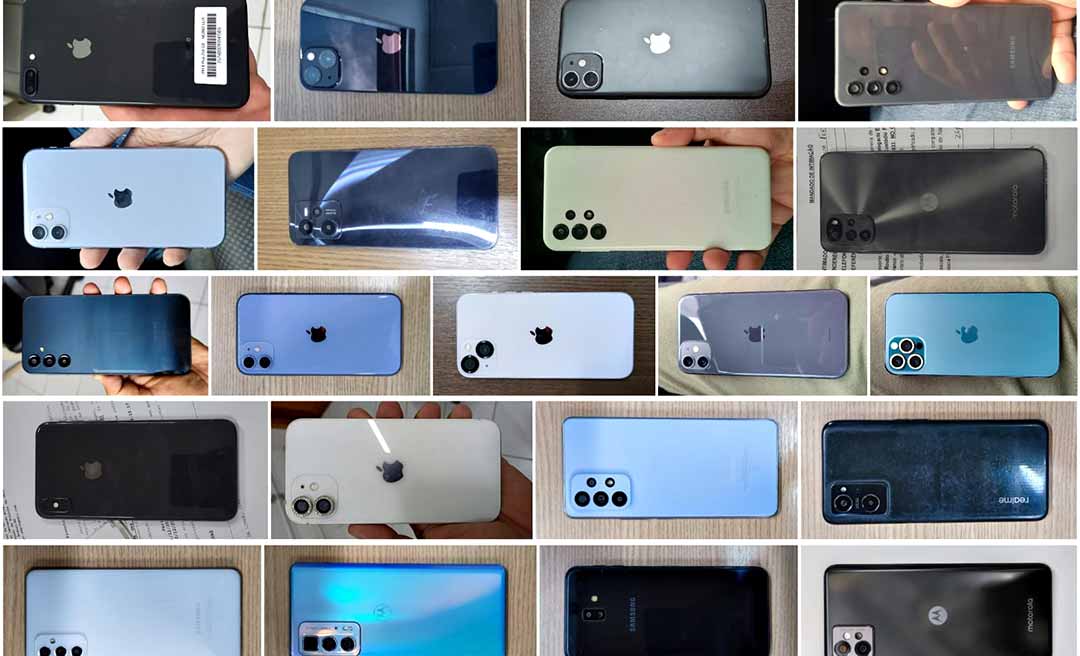 No Acre, Polícia Civil recupera mais de 20 celulares roubados
