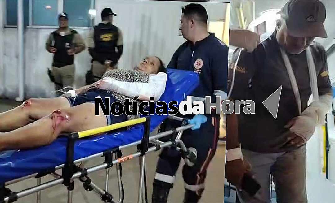 Motorista de caminhão faz ultrapassagem, não percebe motociclista e por pouco acidente não termina em tragédia