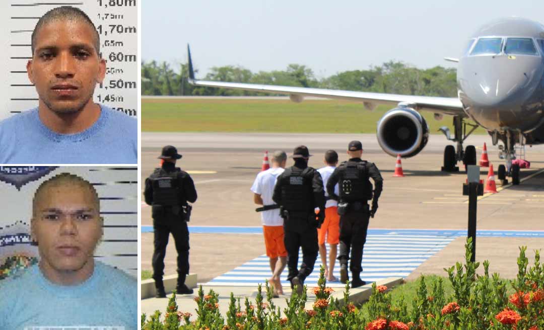 Detentos que participaram de rebelião que deixou 5 mortos em julho do ano passado no Acre, fogem de presídio federal de Mossoró