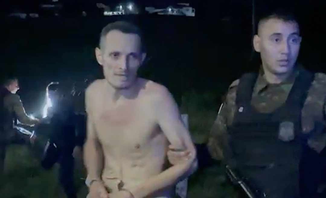 Presidiário que fugiu da Fundação Hospital do Acre é capturado pela polícia