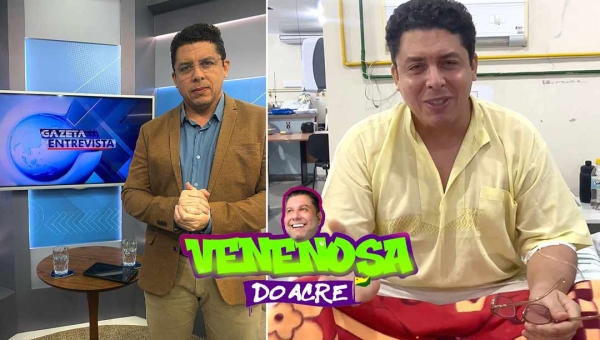 Apresentador do Gazeta em Manchete, Itaan Arruda, aparece hospitalizado e acalma seguidores