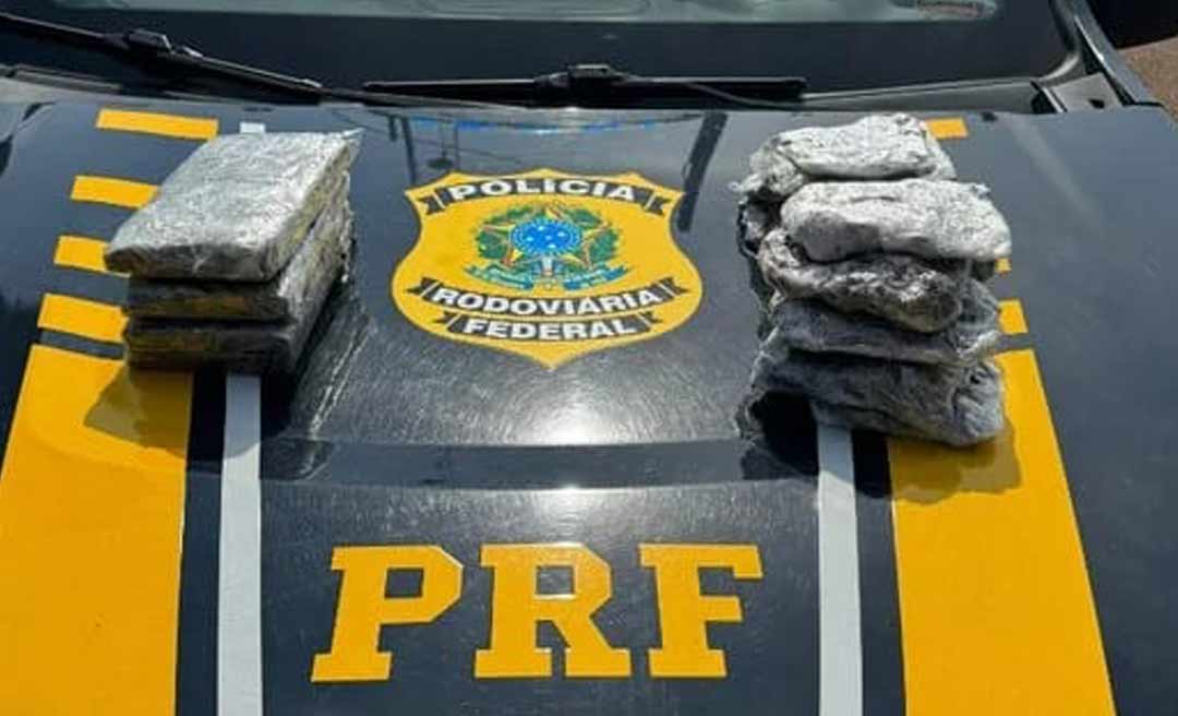 Acreano é preso na frente da esposa e filha com 5 Kg de Skunk em ônibus para Brasília