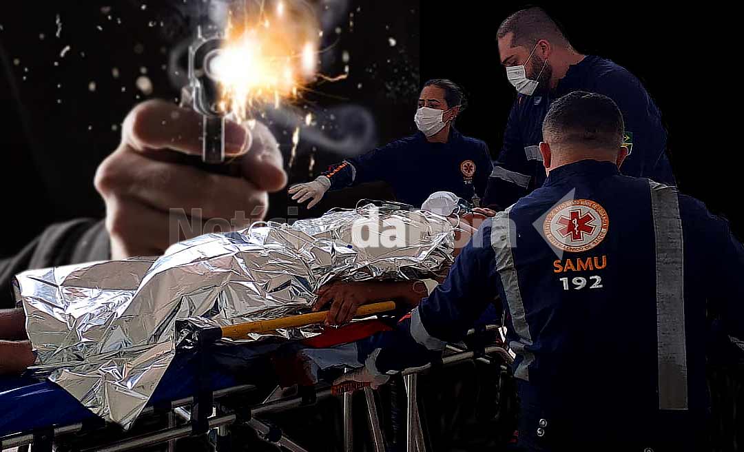 Criminosos atiram 10 vezes contra jovem no Taquari, que escapa com vida mas termina no Pronto-Socorro