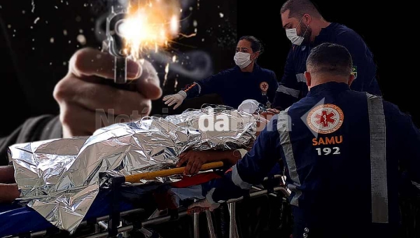 Criminosos atiram 10 vezes contra jovem no Taquari, que escapa com vida mas termina no Pronto-Socorro