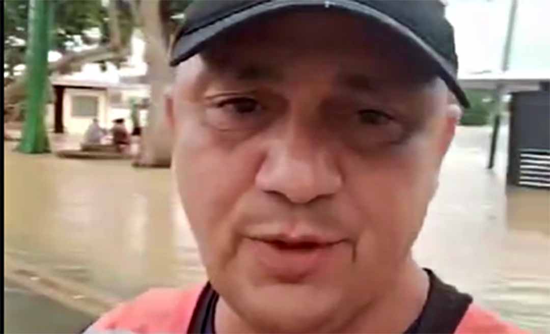 Coordenador da Defesa Civil relata naufrágio de barco com possíveis vítimas no rio Acre perto da Gameleira e faz alerta