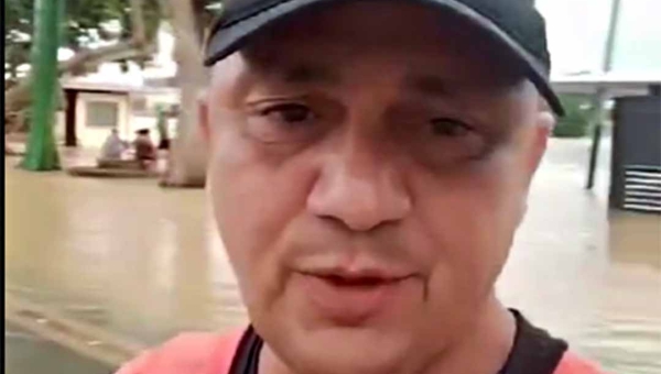 Coordenador da Defesa Civil relata naufrágio de barco com possíveis vítimas no rio Acre perto da Gameleira e faz alerta