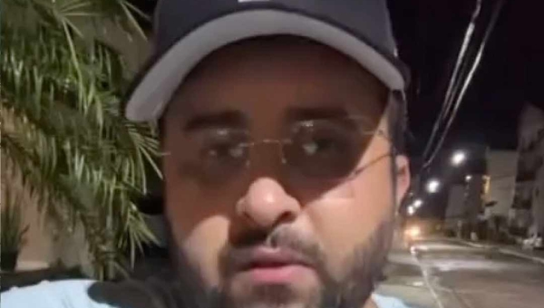 Dentista que escondeu R$ 2 mil na rotatória da Havan pede que pessoa que achou o dinheiro grave um vídeo