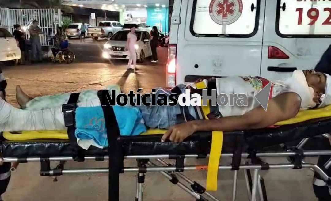 Ciclista perde o freio em ladeira, invade a contramão e é atropelado por veículo