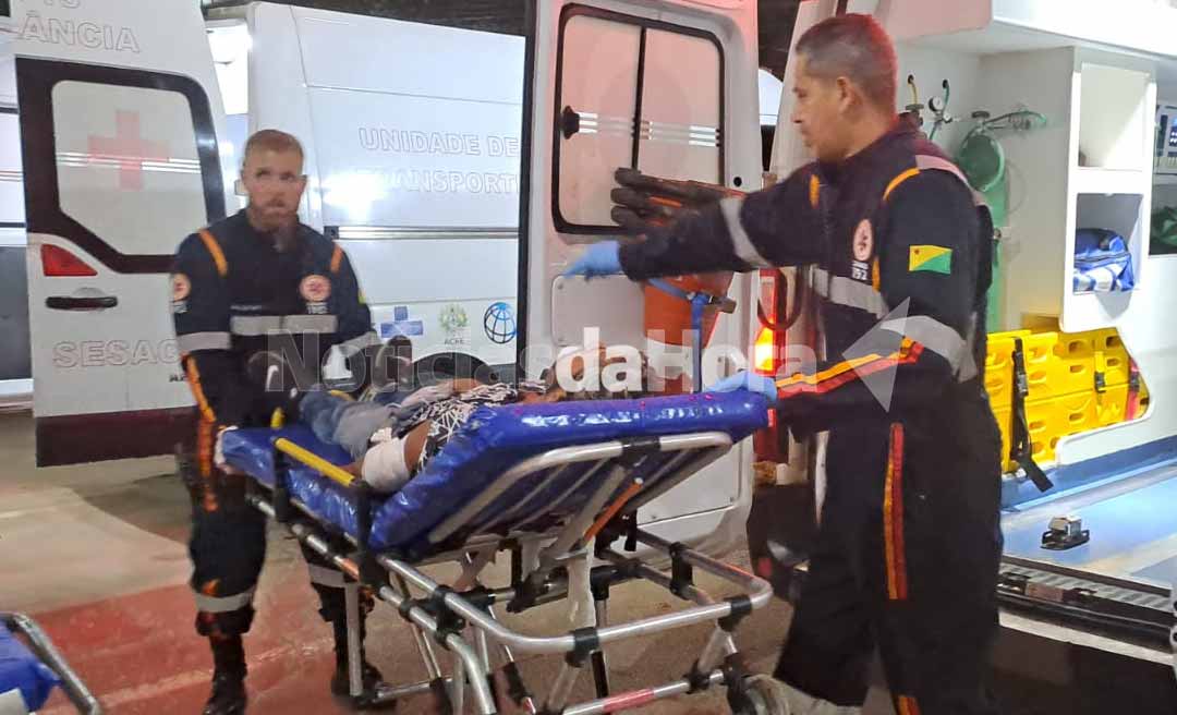Casal é baleado após fugir de assaltantes na madrugada deste domingo na Amadeo Barbosa