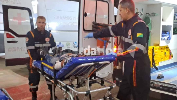 Casal é baleado após fugir de assaltantes na madrugada deste domingo na Amadeo Barbosa