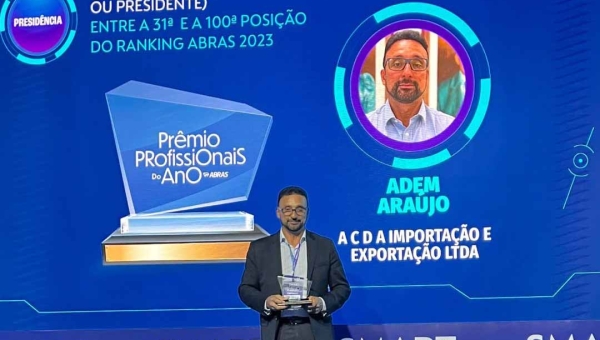 Empresário acreano recebe reconhecimento nacional no setor varejista