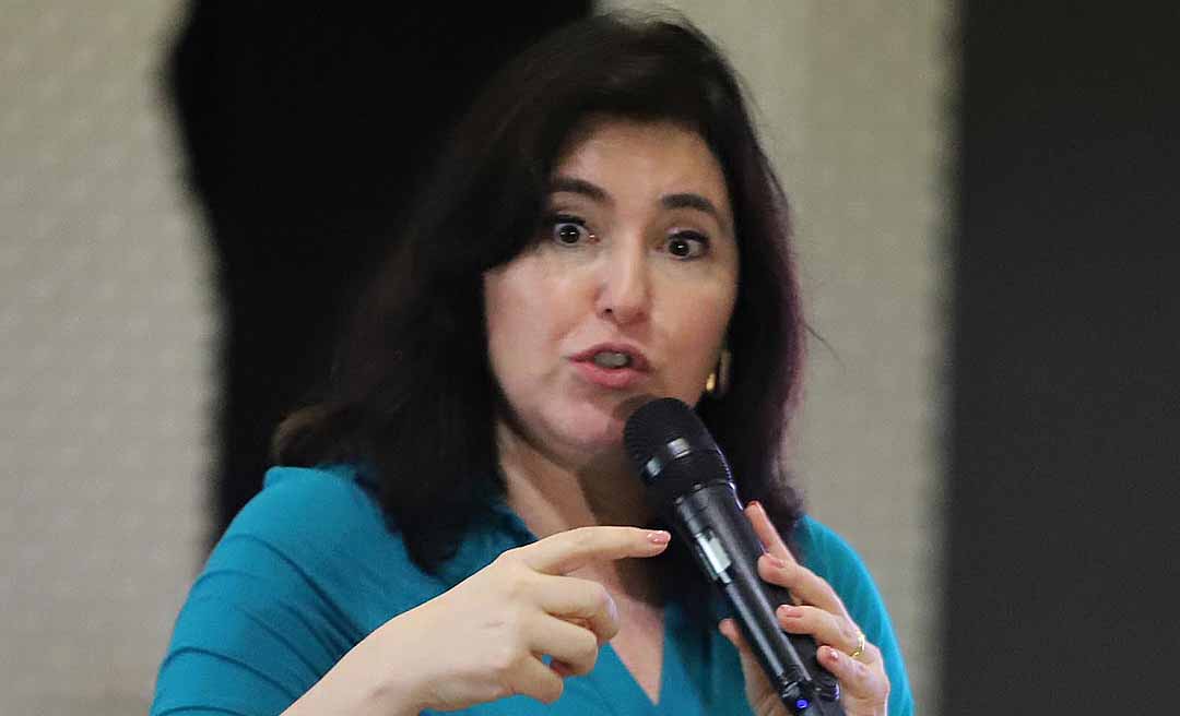 Simone Tebet grava vídeo reafirmando seu apoio a Marcus Alexandre e quer voltar a Rio Branco