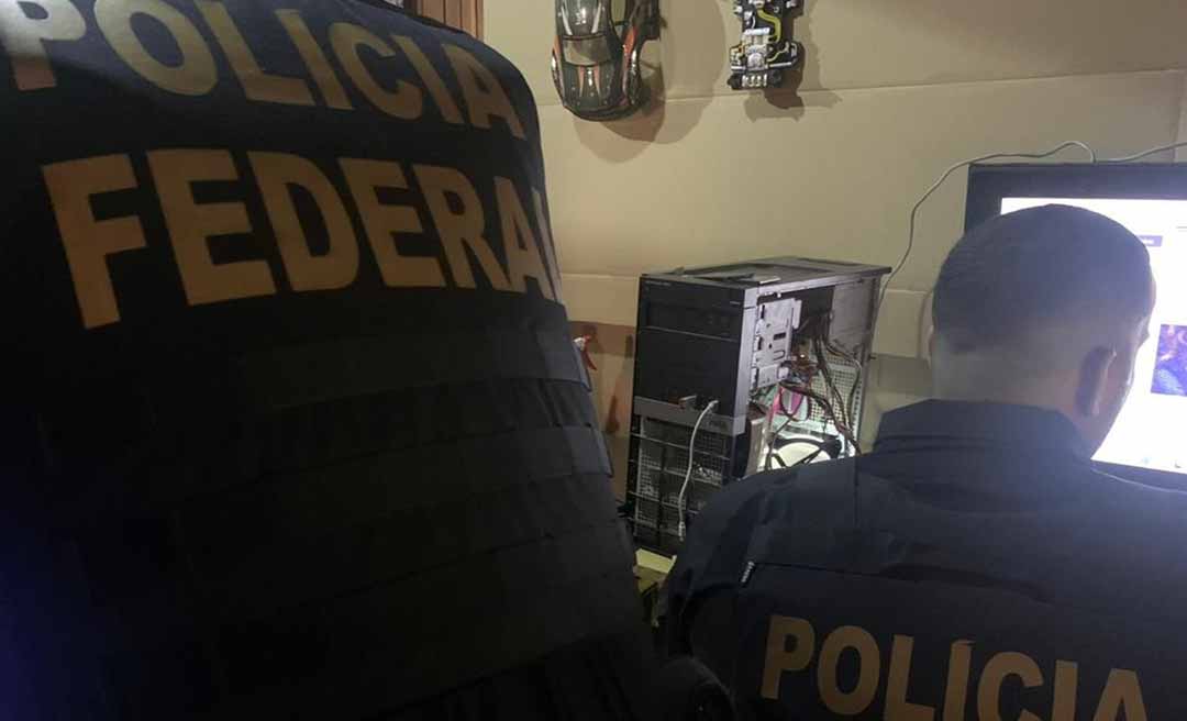 PF prende técnico de informática em Rio Branco acusado de armazenar conteúdo pornográfico infantil