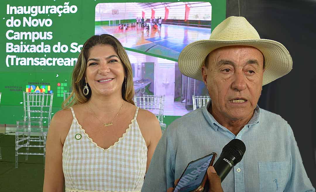 Bocalom participa da inauguração do novo Campus do IFAC, na Transacreana