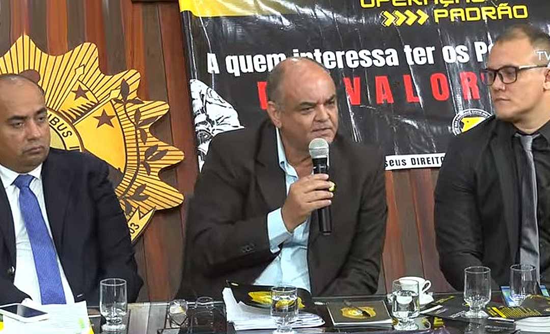 “Da minha parte, eu nunca os tratei como baderneiros”, diz Henrique Maciel a policiais civis