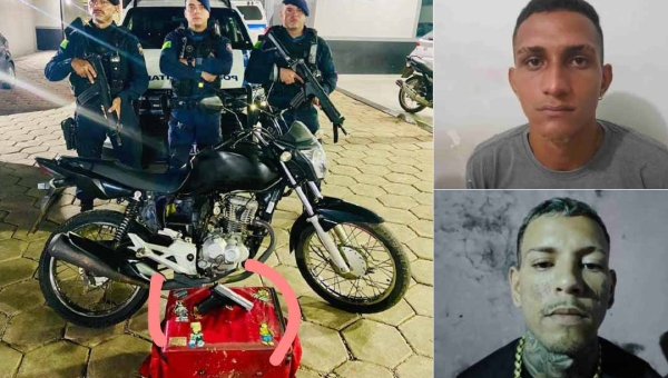 PM prende dupla que se passava por entregadores de delivery para cometer assaltos