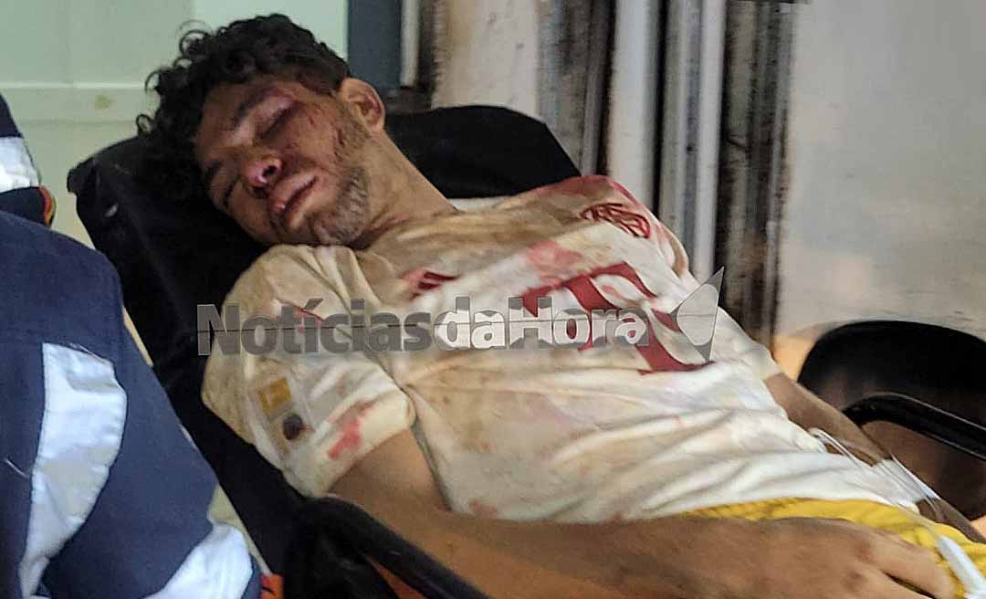 Morador de rua é espancado e tem nariz fraturado após ser acusado de furto