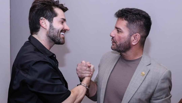 Gladson tem encontro com Alok em Brasília e fala sobre possível show beneficente do artista no Acre