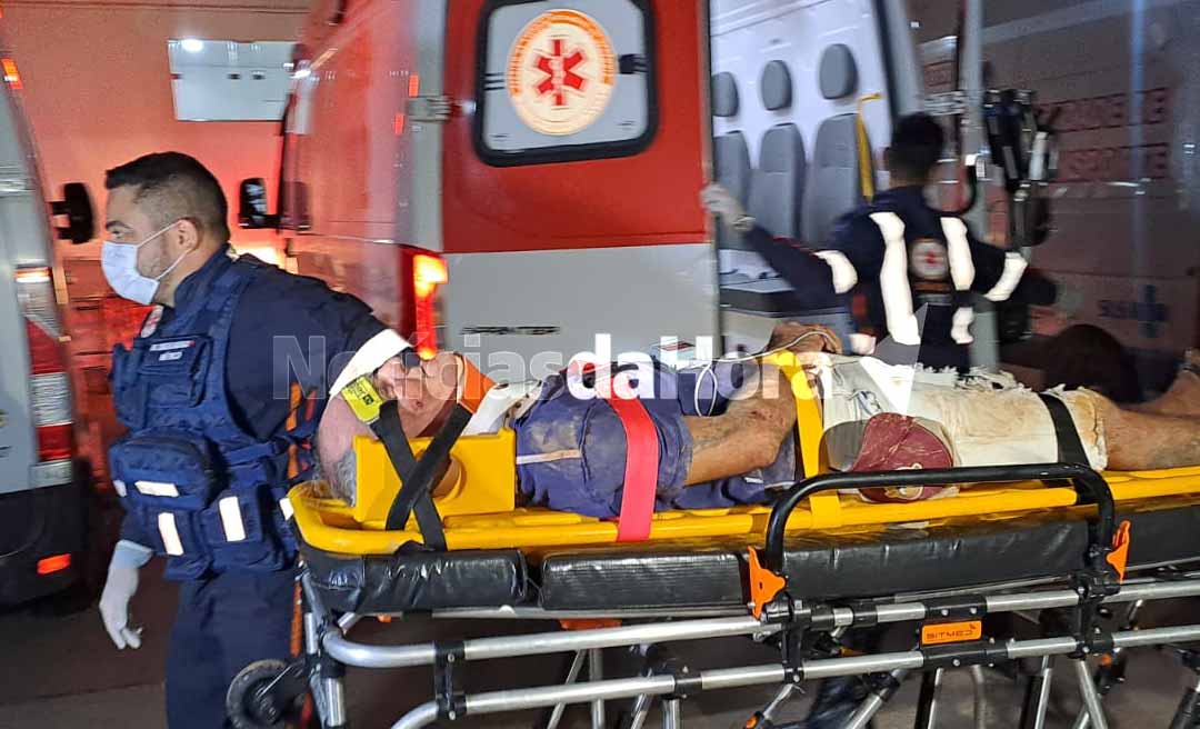 Maqueiro do Pronto-Socorro se desequilibra da bicicleta ao voltar para casa, cai e fica em estado grave