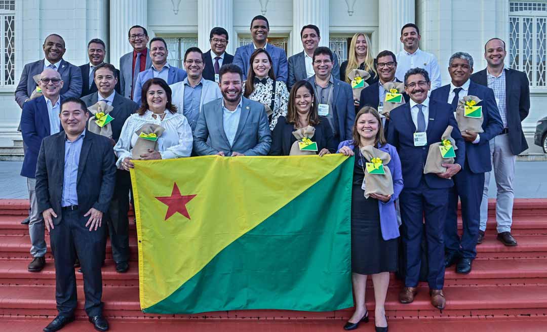 Gladson recebe presidentes dos conselhos regionais de Engenharia e Agronomia do Norte e Nordeste e debate infraestrutura