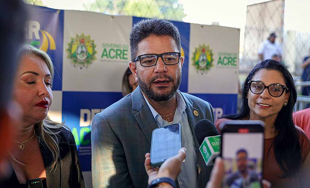 Em Senador Guiomard, Gladson anuncia recuperação das rodovias AC-40 e AC-475