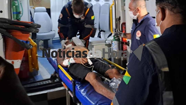 Na Capital, homem é ferido por arma branca no pescoço pelo próprio amigo