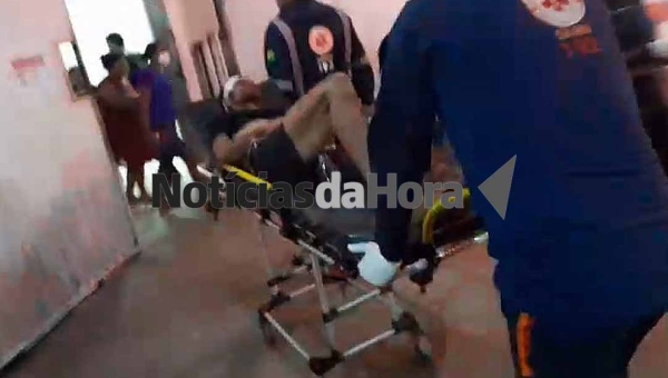 Dependente químico é vítima de agressão física no Centro da Capital