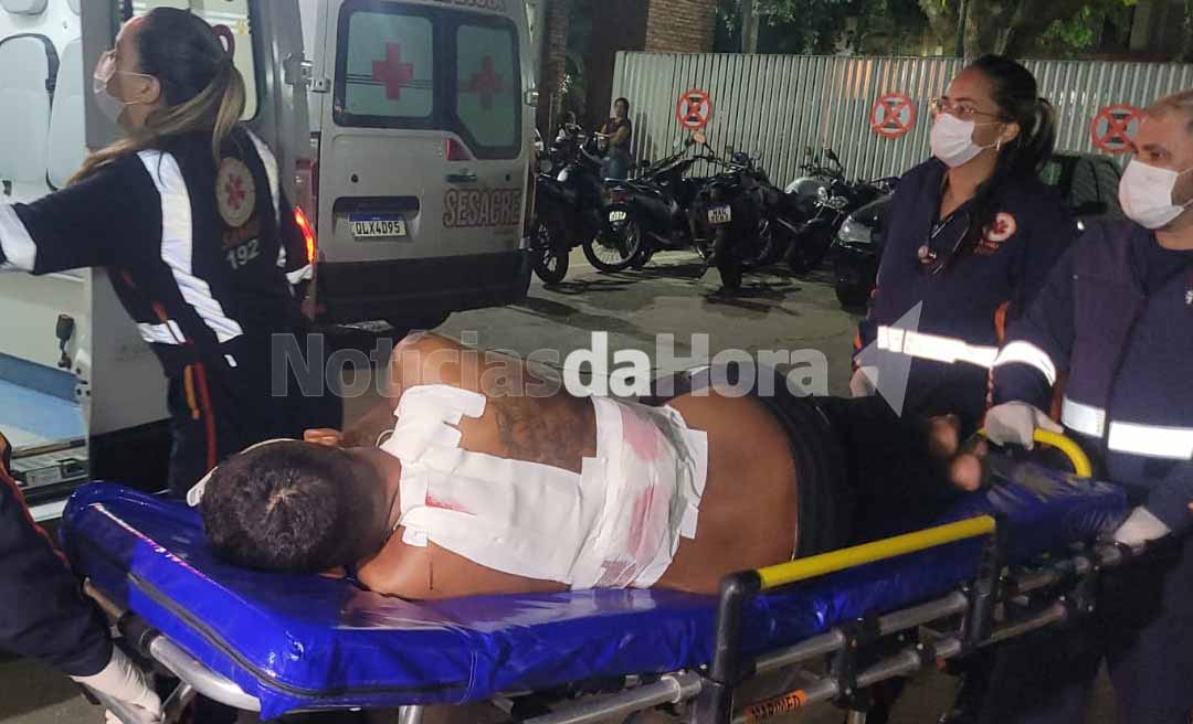 Casal é alvejado por tiros em ataque na BR-364; criminoso estava em uma motocicleta